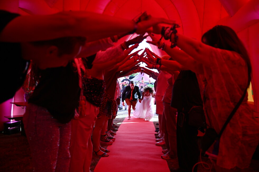 Dozens Tie the Knot at Amsterdam's 'Married For A Day' Pride Event