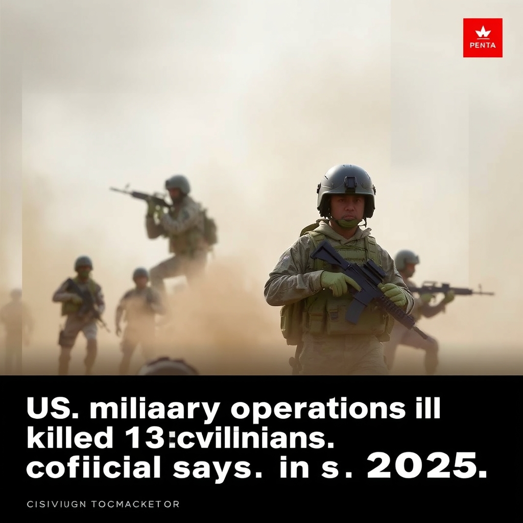 US military operations killed 153 civilians in 2025, official says, citing Penta