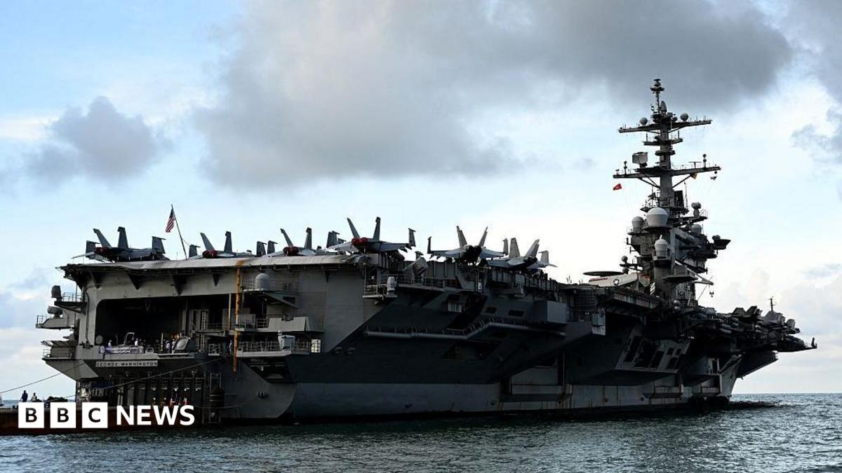 Авианосец США направляется на замену USS Lincoln после проблем на борту
