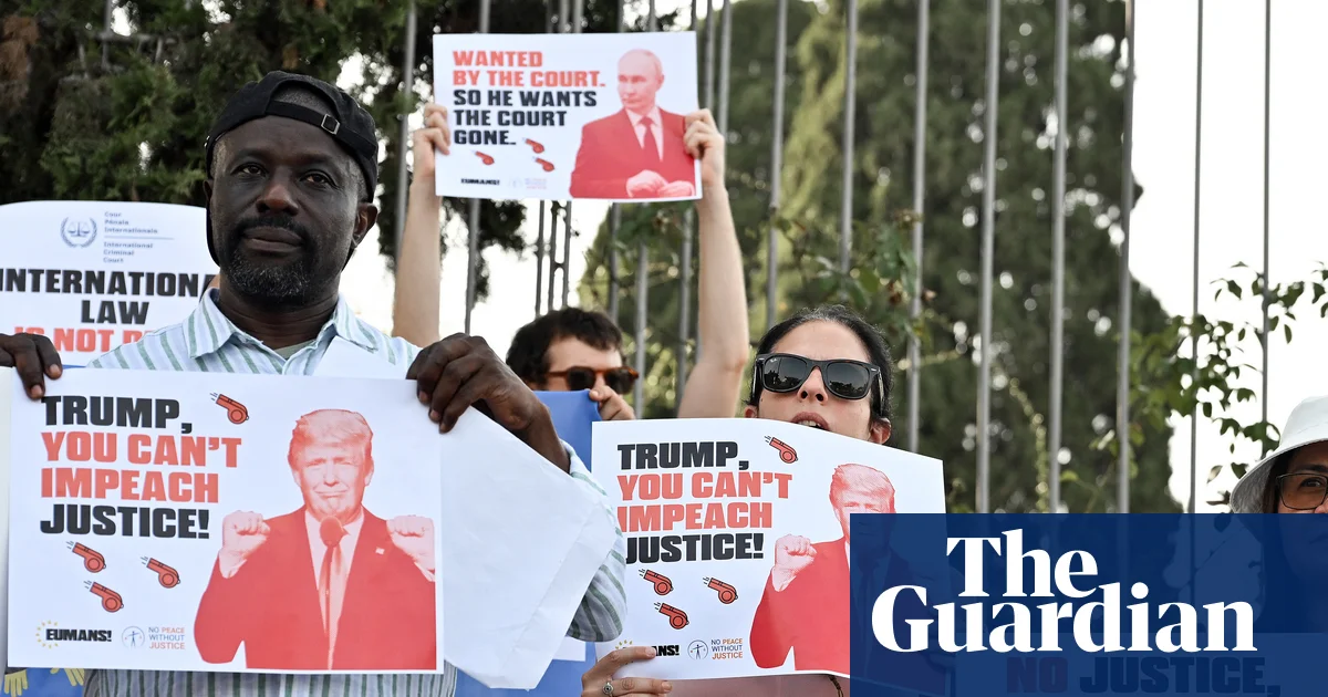 US rights groups sue Trump administration over 'crippling' ICC sanctions