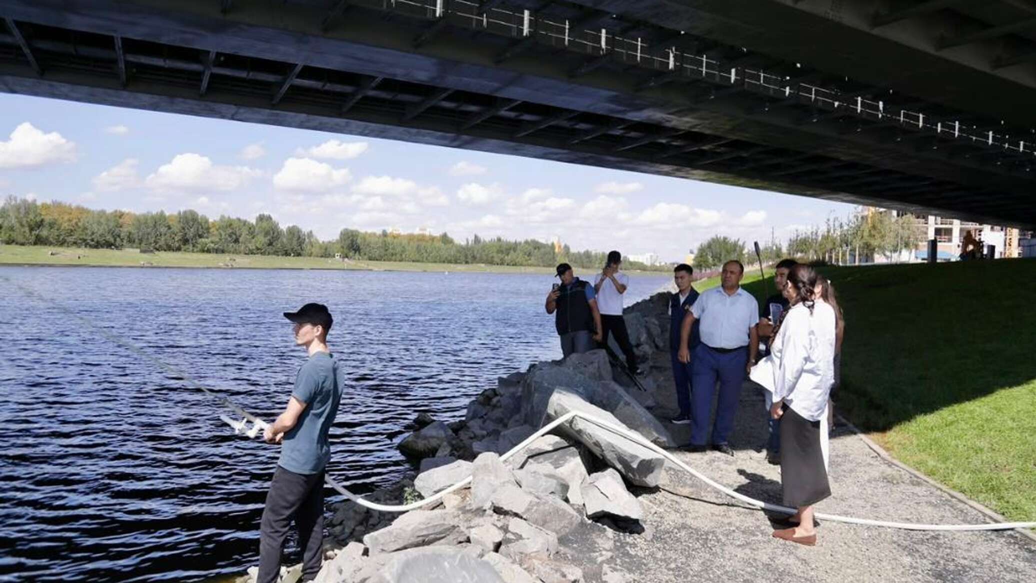 Астанада Есіл өзенін тазарту жұмыстары қалай жүріп жатыр