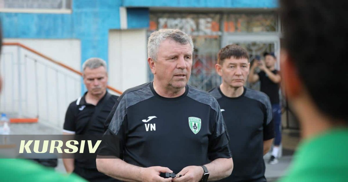 Atyrau officially announces Vladimir Cheburin's departure as head coach