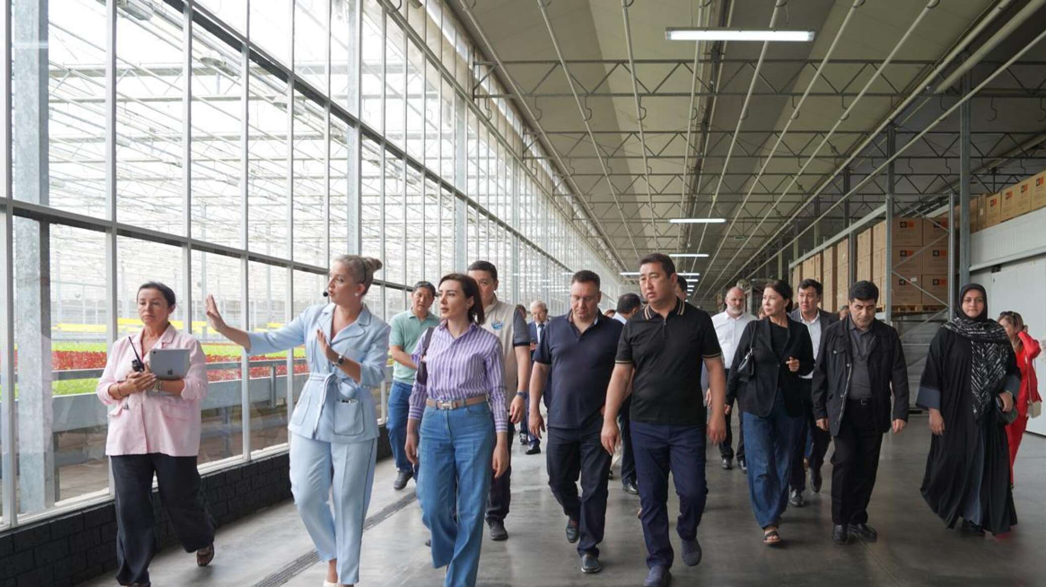 Беларусь және Иран делегациялары Қазақстанның агроөнеркәсіп компанияларымен танысты