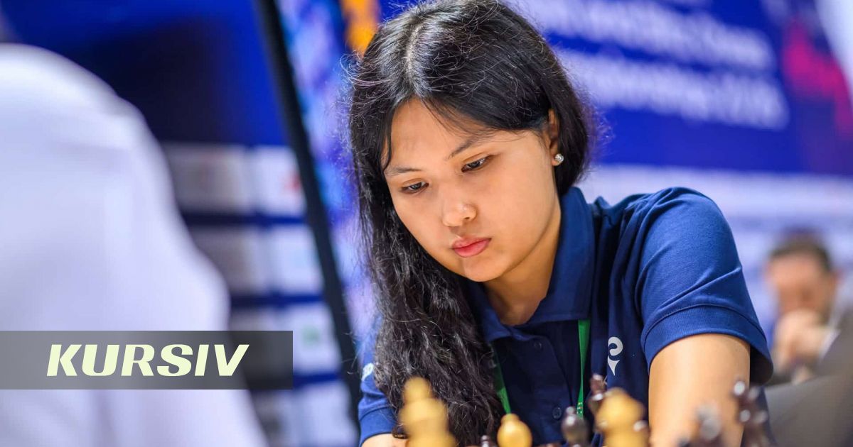 Bibisara Assaubayeva draws with leader at US supertournament