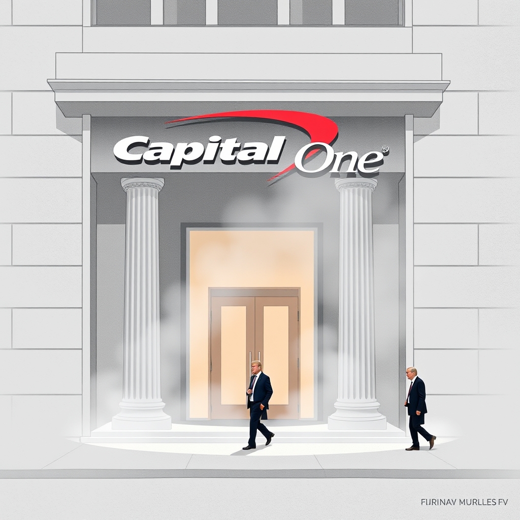Capital One closes Trump Organization accounts after probe