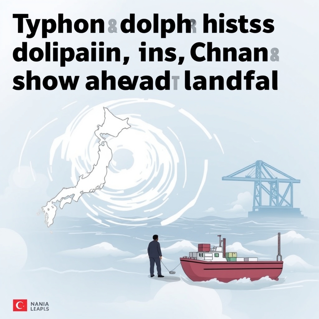 Typhoon Dolphin hits Japan's Okinawa, China shuts ports ahead of landfall
