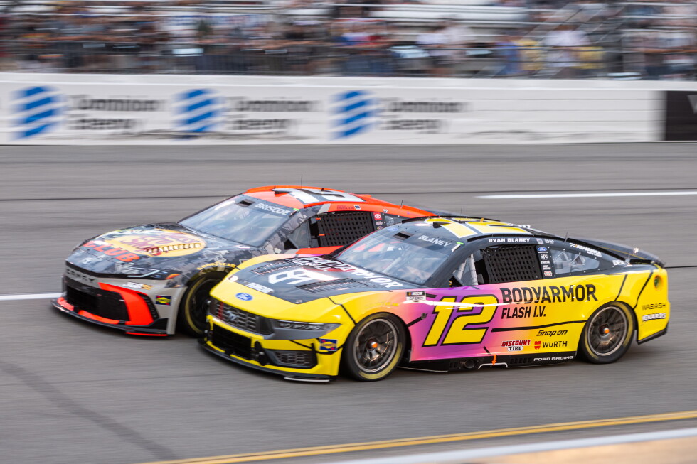 Joey Logano wins NASCAR race at Richmond