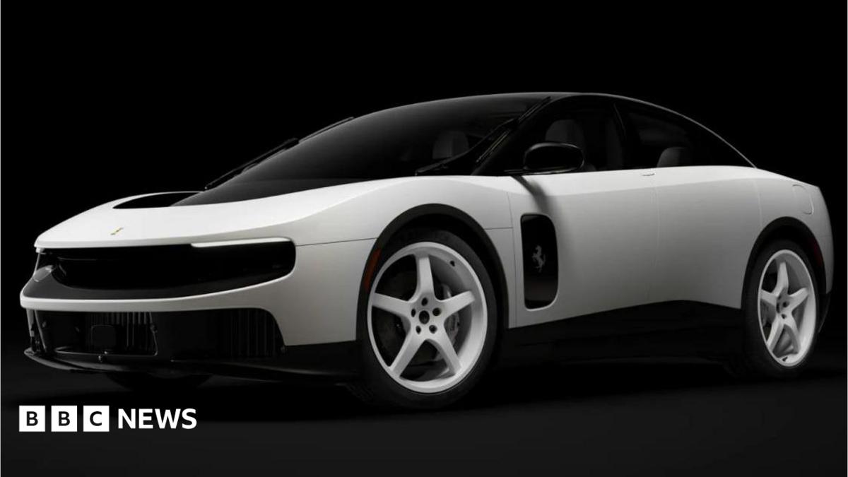 Ferrari's first electric car sells for record $40m at auction