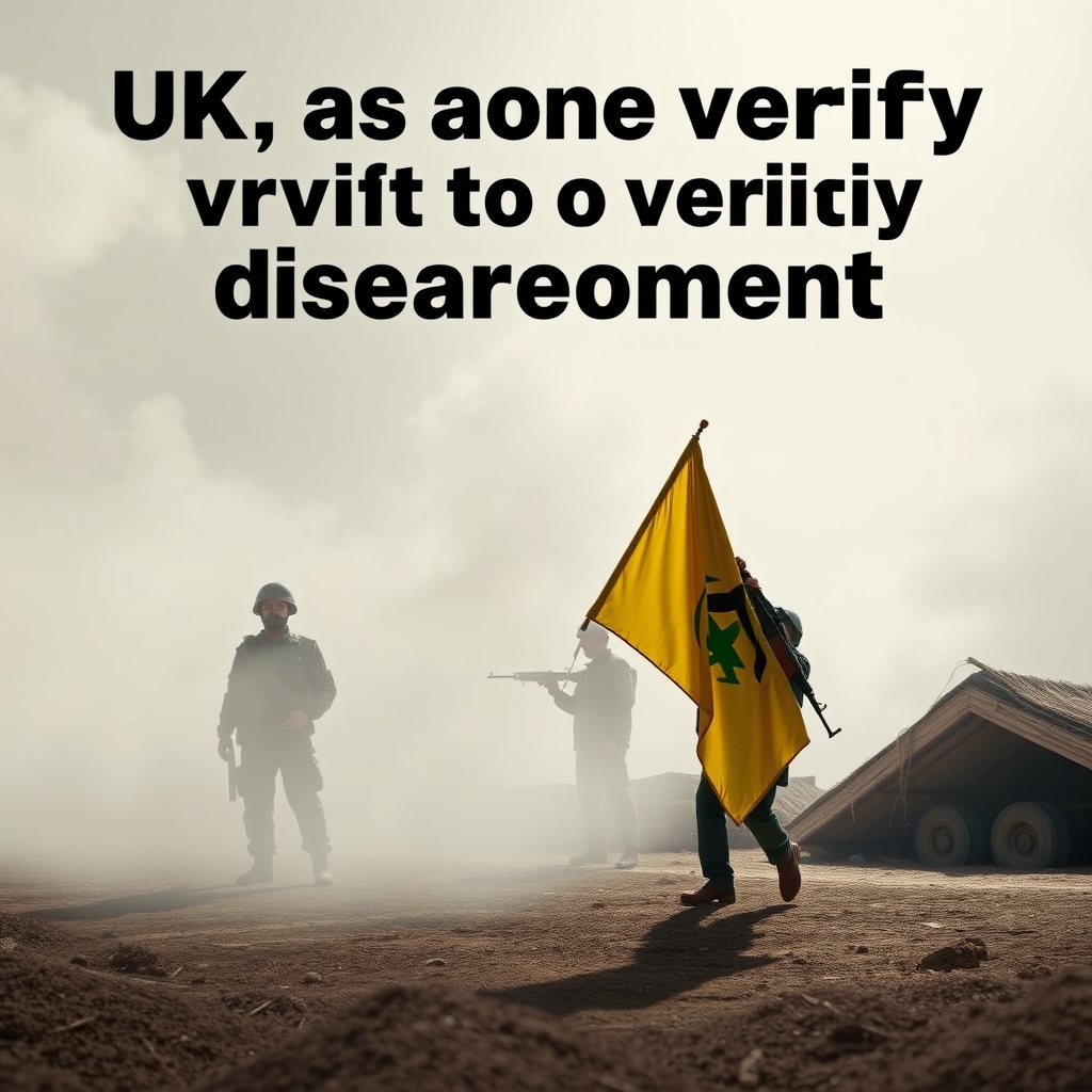 UK, Italy among states considered to verify Hezbollah disarmament