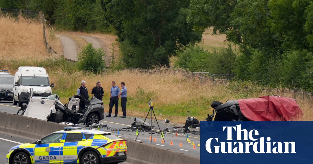 Five teenagers killed in Ireland car crash on M9 motorway