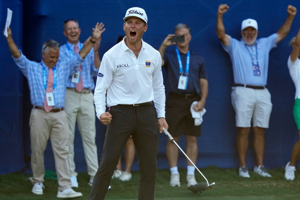 Майкл Бреннан выиграл Wyndham Championship и вышел в плей-офф PGA Tour