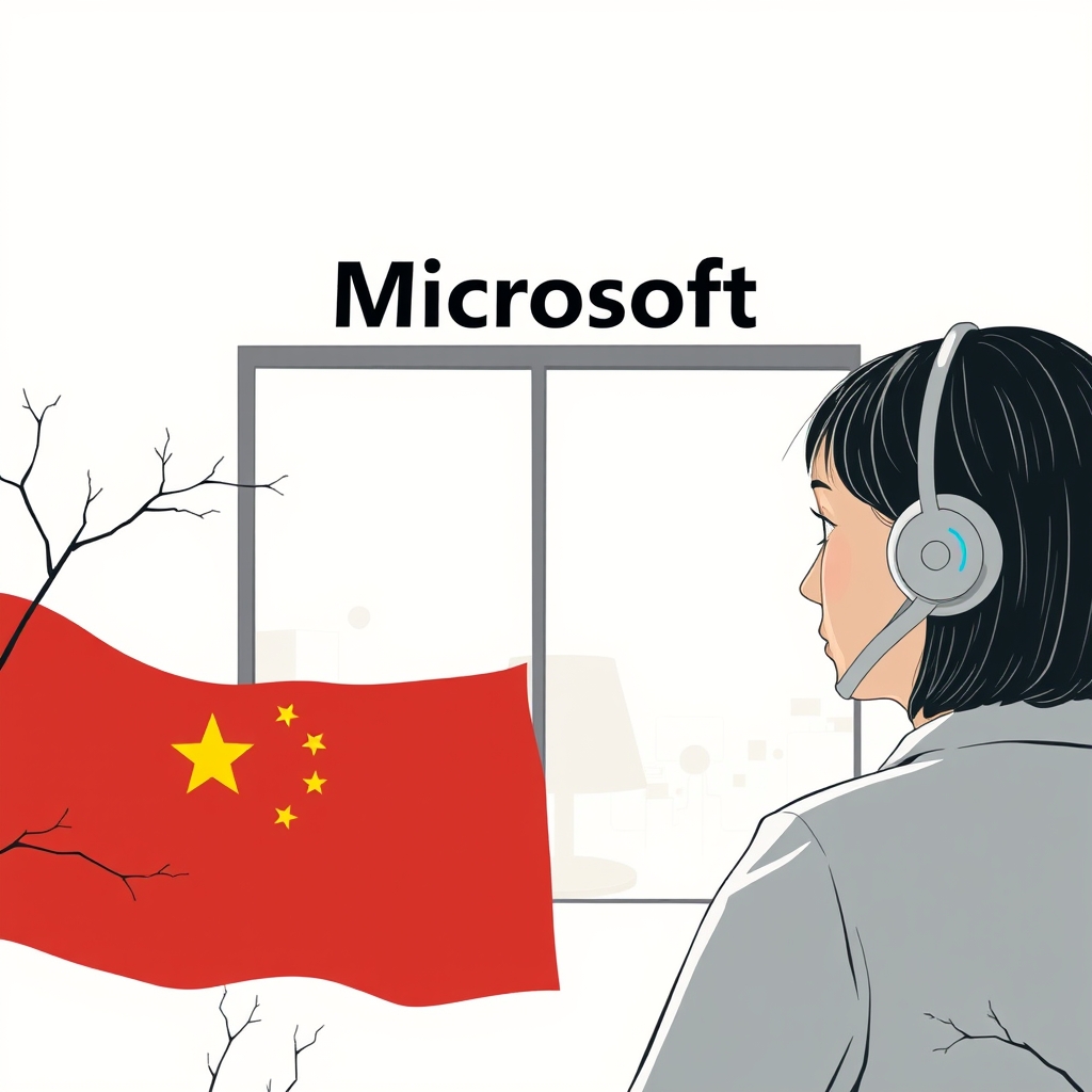 Microsoft retreats in China, but AI boom helps keep a window open