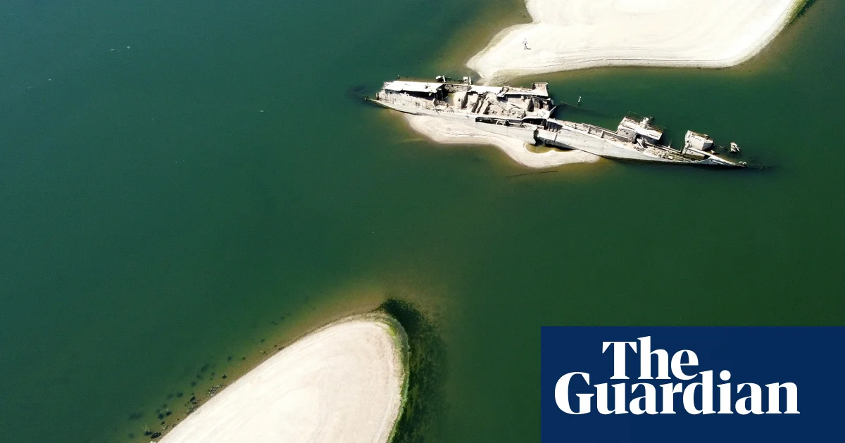 Nazi shipwrecks emerge as Danube dries up in Europe