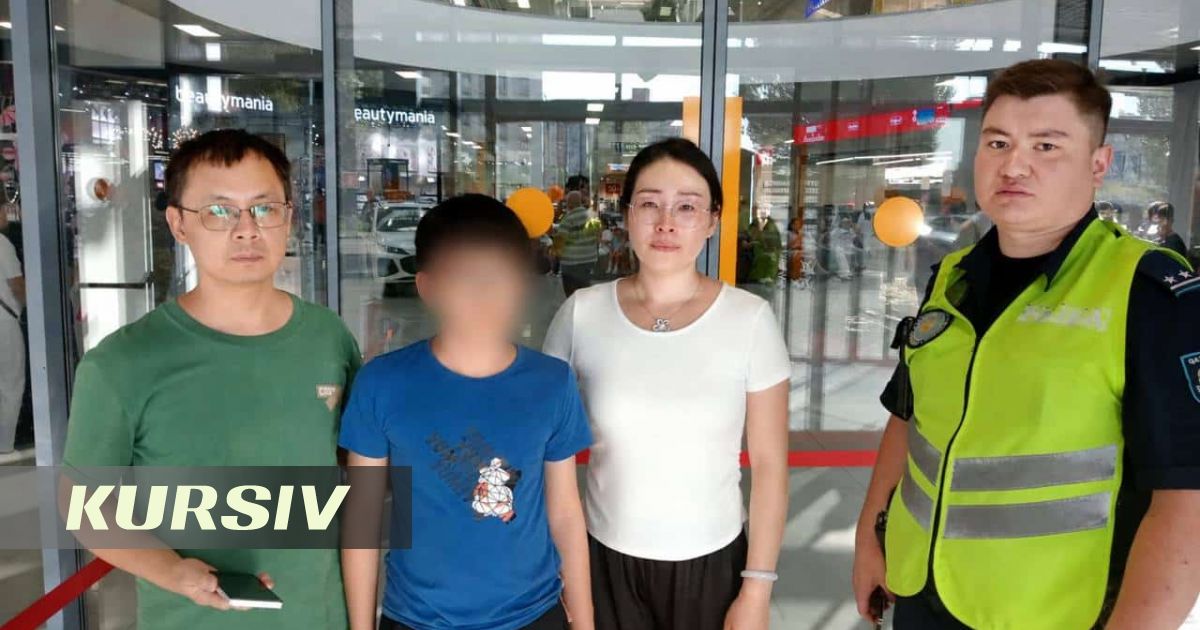 Өскеменде полиция қызметкері жоғалған 12 жастағы қытайлық туристі тапты