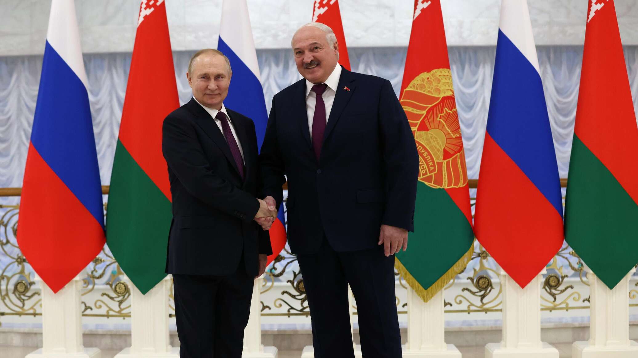 Путин Лукашенконы туған күнімен құттықтады