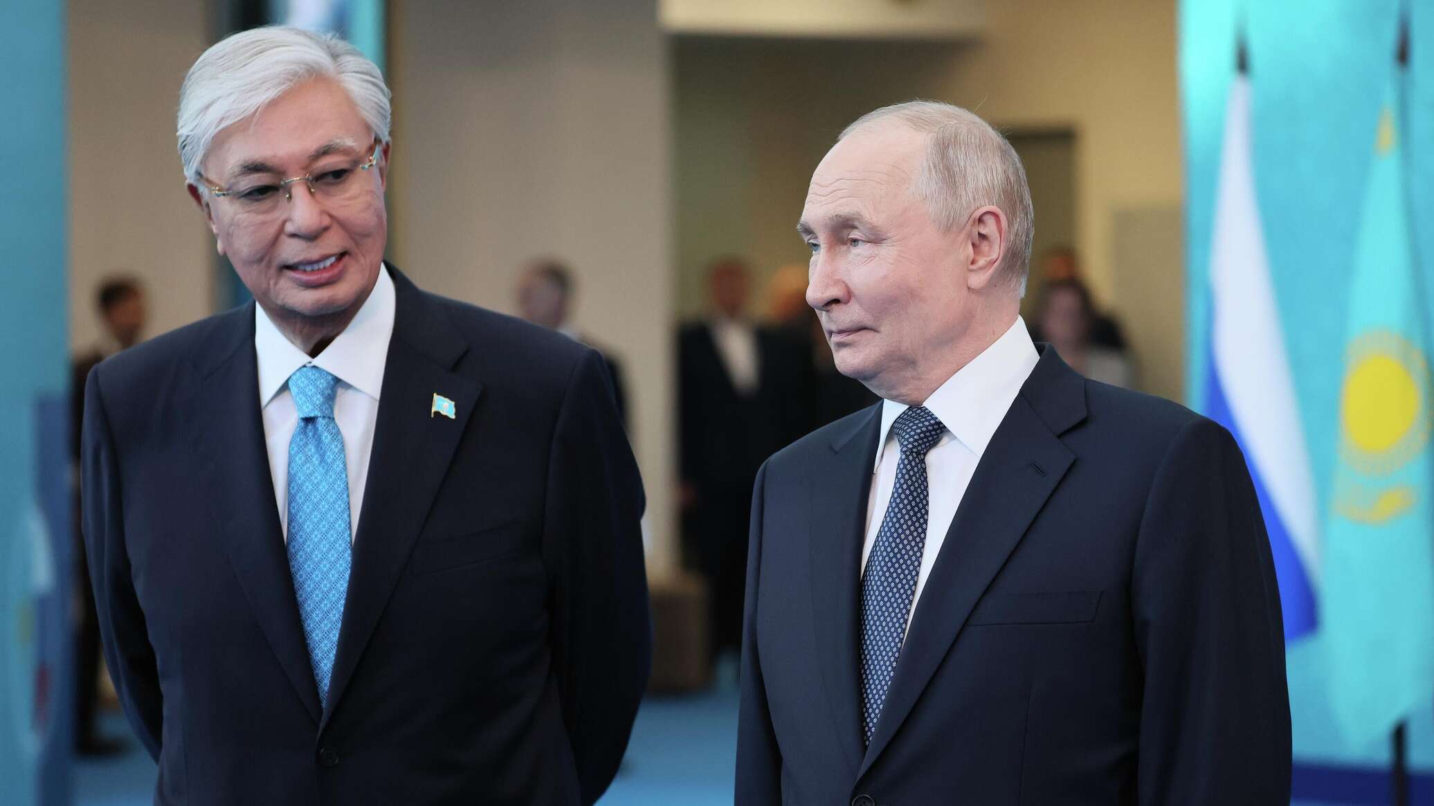 Путин поздравил Токаева с победой партии «Адилет» на выборах в Курылтай