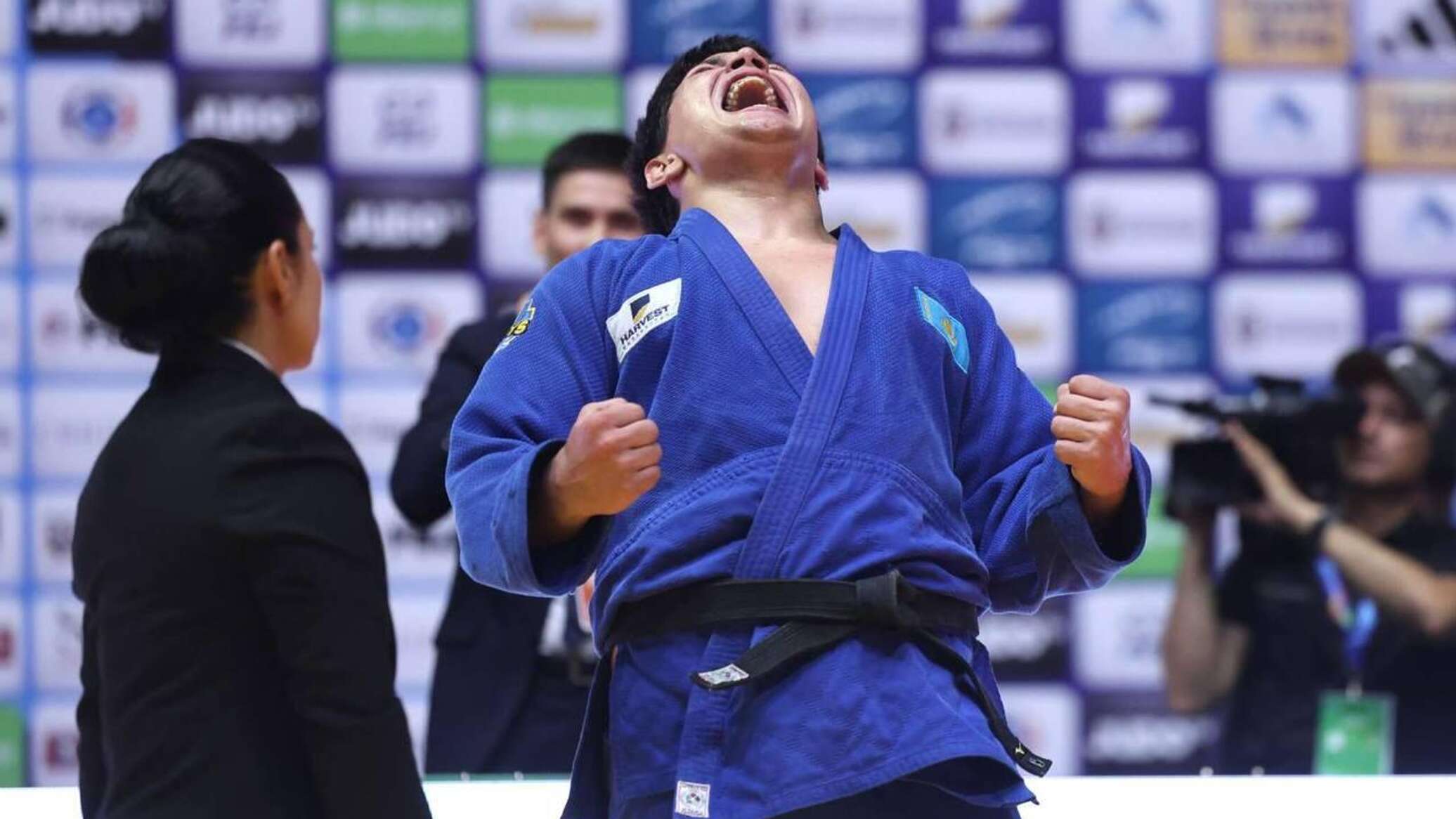 Kazakh judokas achieve historic result at World Championship
