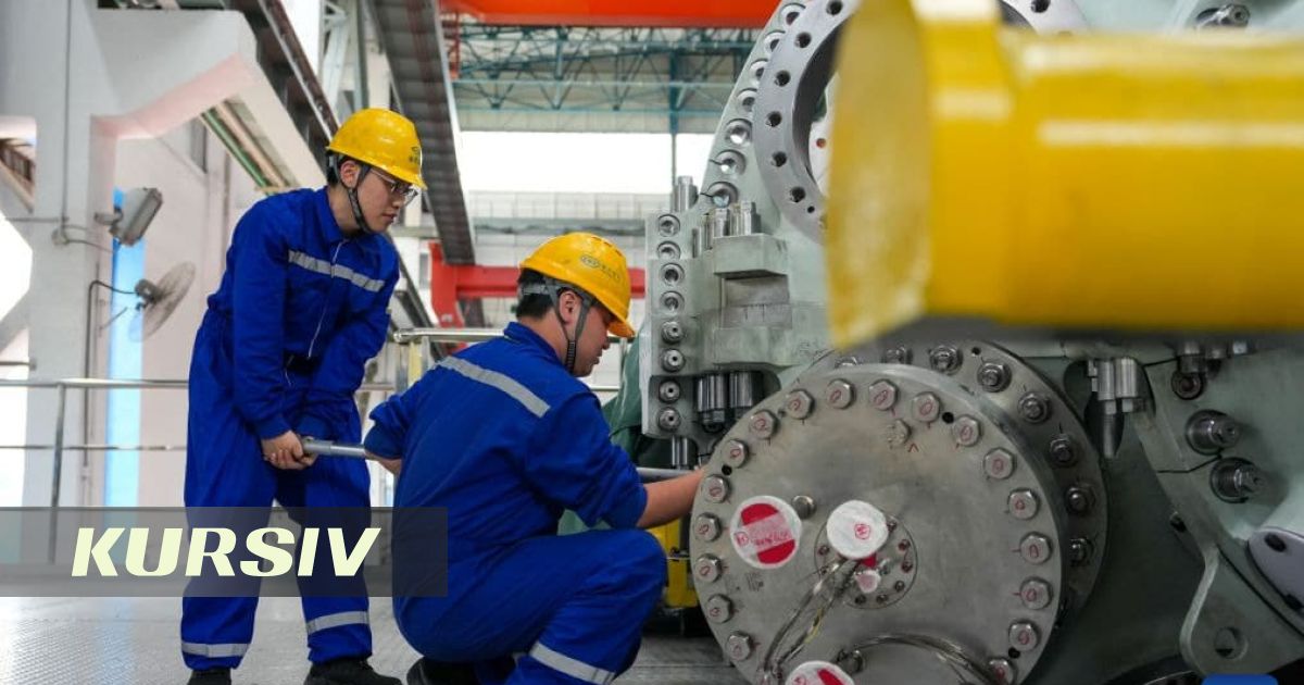 Қытай Қазақстанға қуатты газ турбинасын жеткізе бастады