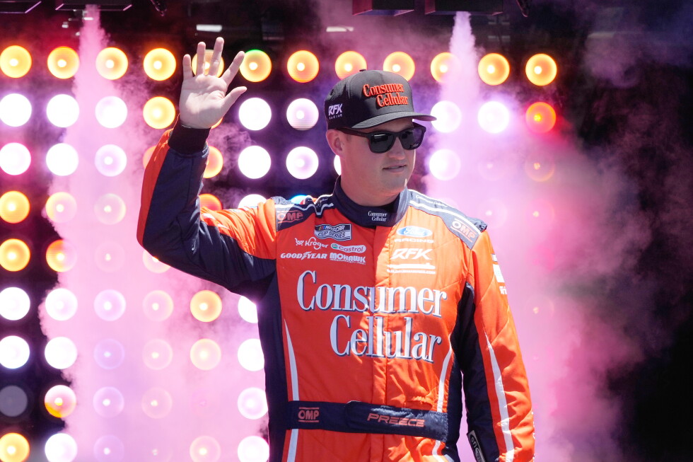 Райан Прис борется за последнее место в Чейзе NASCAR на Нью-Гэмпшире