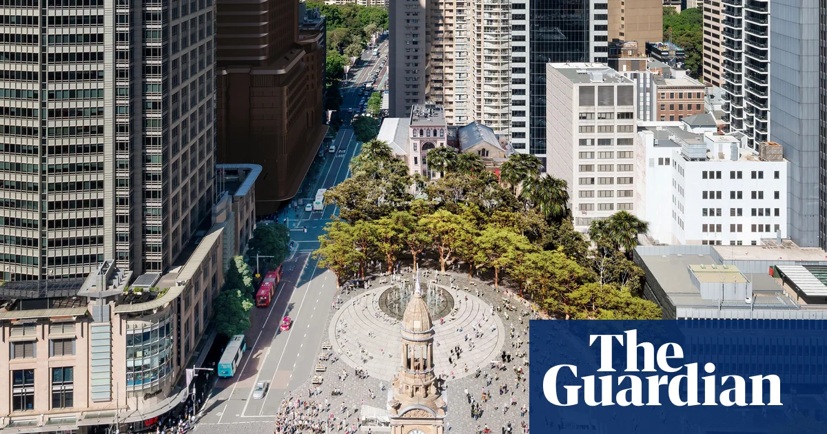 Clover Moore unveils 4,500 sq metre Sydney plaza design after 40 years