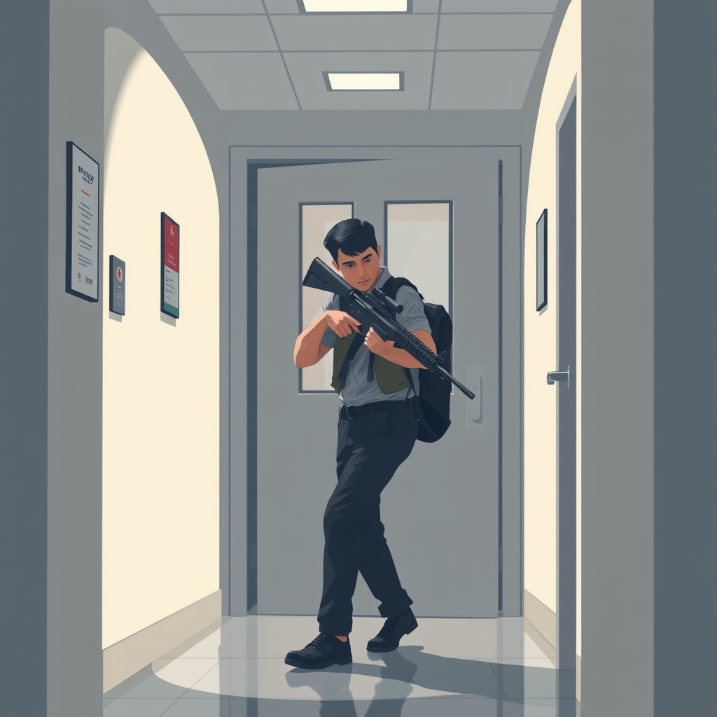 Gunman opens fire inside Thai government office after school shooting
