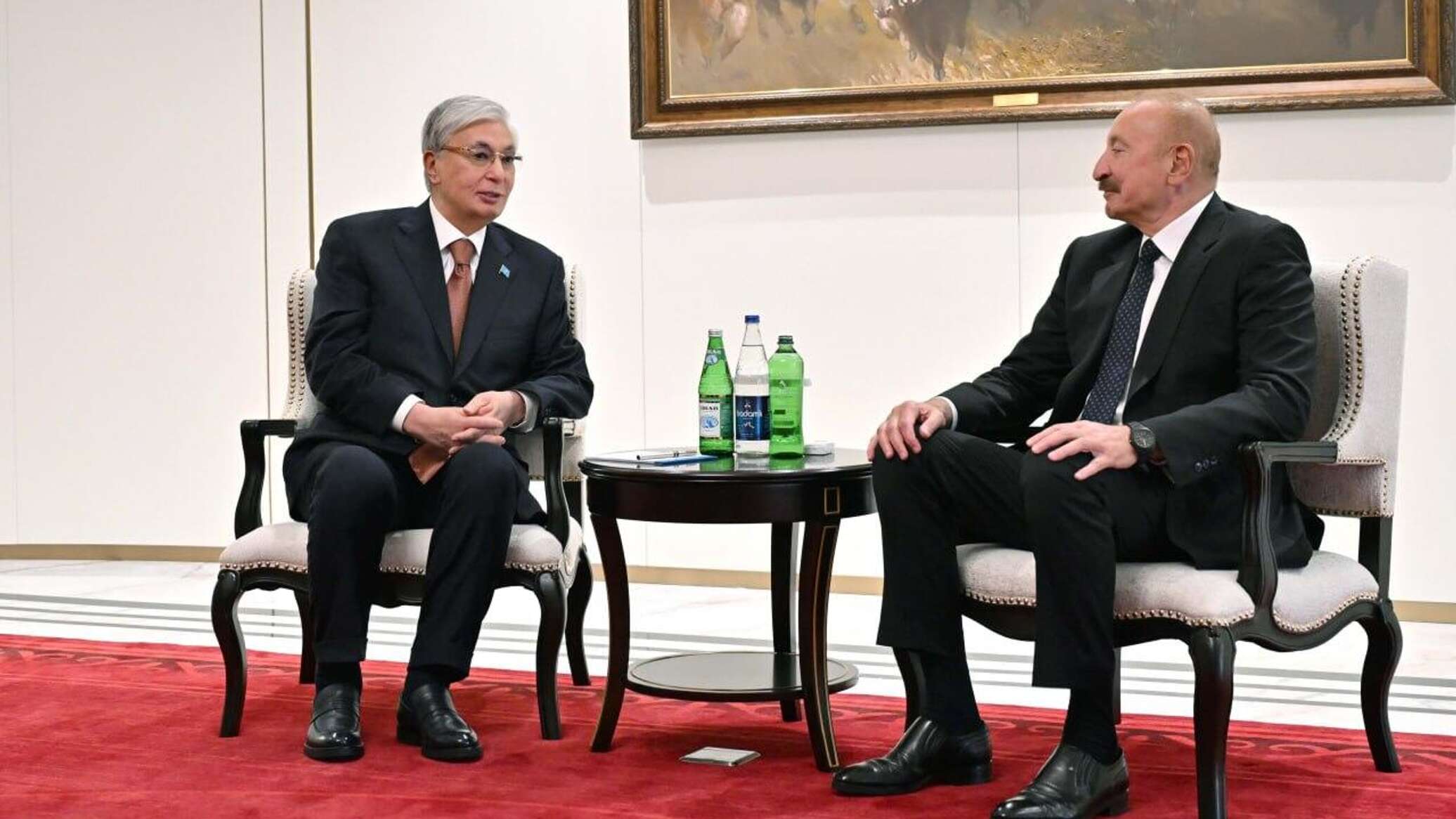 Tokayev meets Aliyev at SCO summit