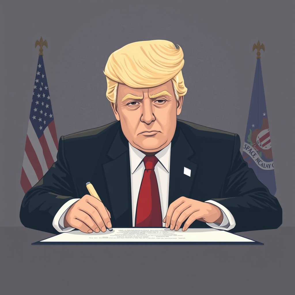 Trump signs order to create US Space Academy