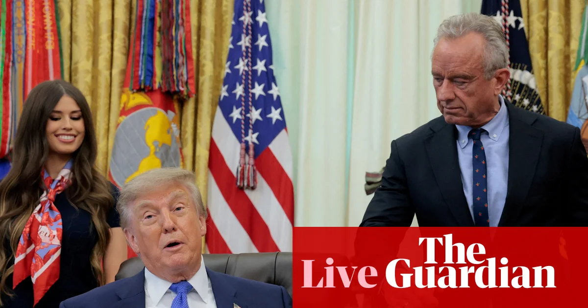 Trump signs executive order to split measles, mumps and rubella vaccine into separate shots