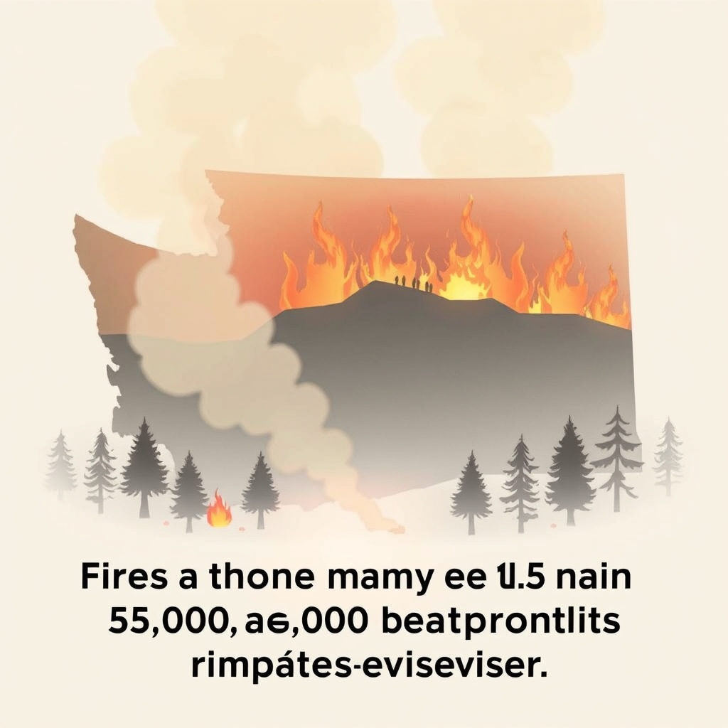 Fires on more than 250,000 acres of Washington state prompt evacuations