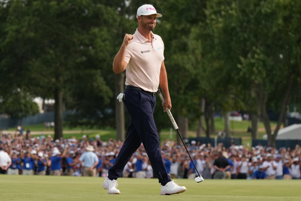 Wyndham Clark wins BMW Championship, beating McIlroy and Cantlay