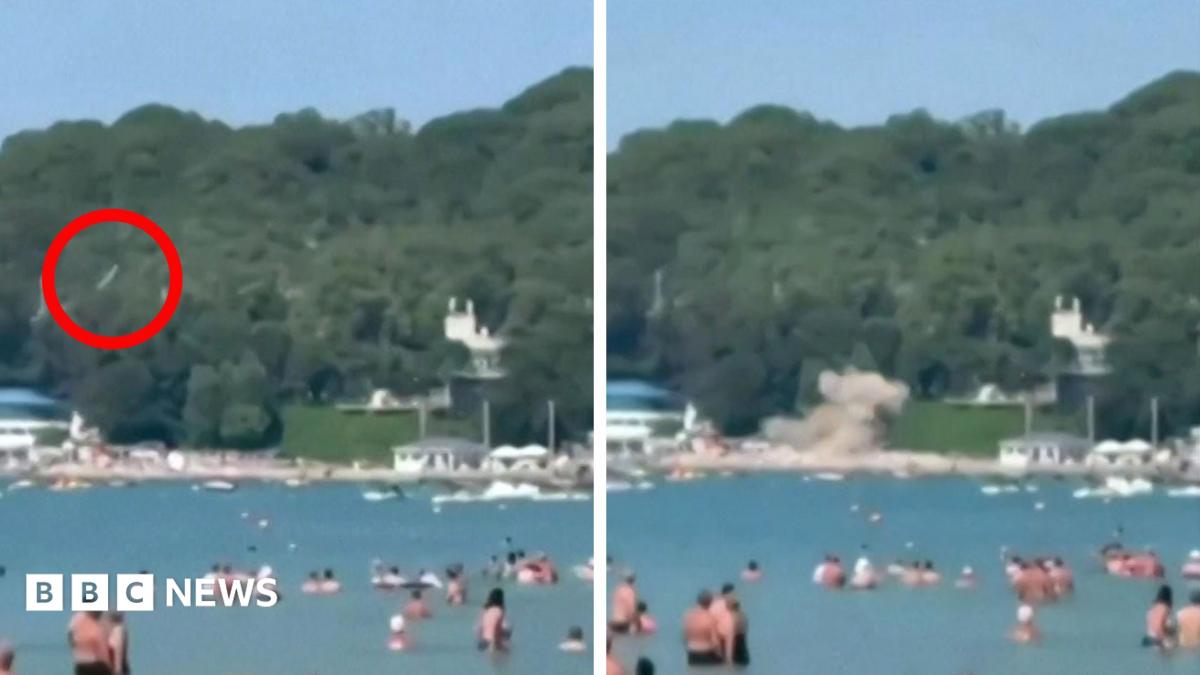 Ukrainian drone hits busy beach in southern Russia, killing 7