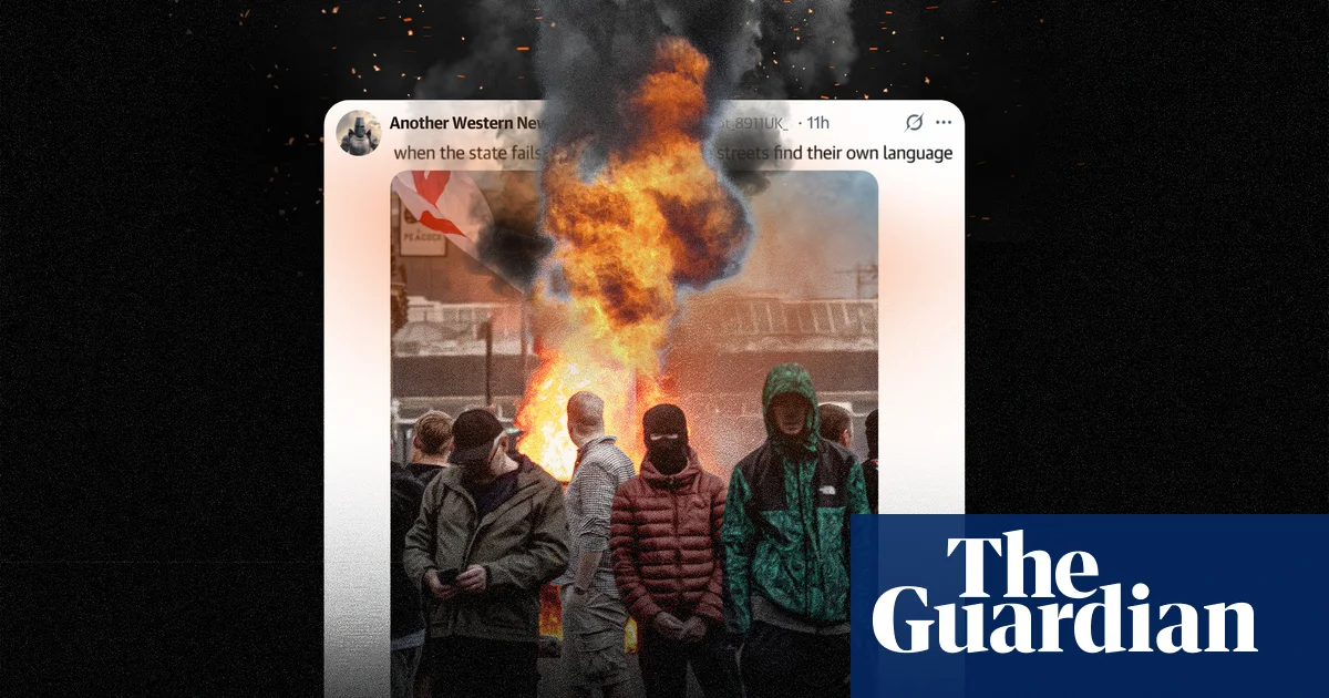 Most X accounts posting about Belfast and Southampton unrest were based outside UK