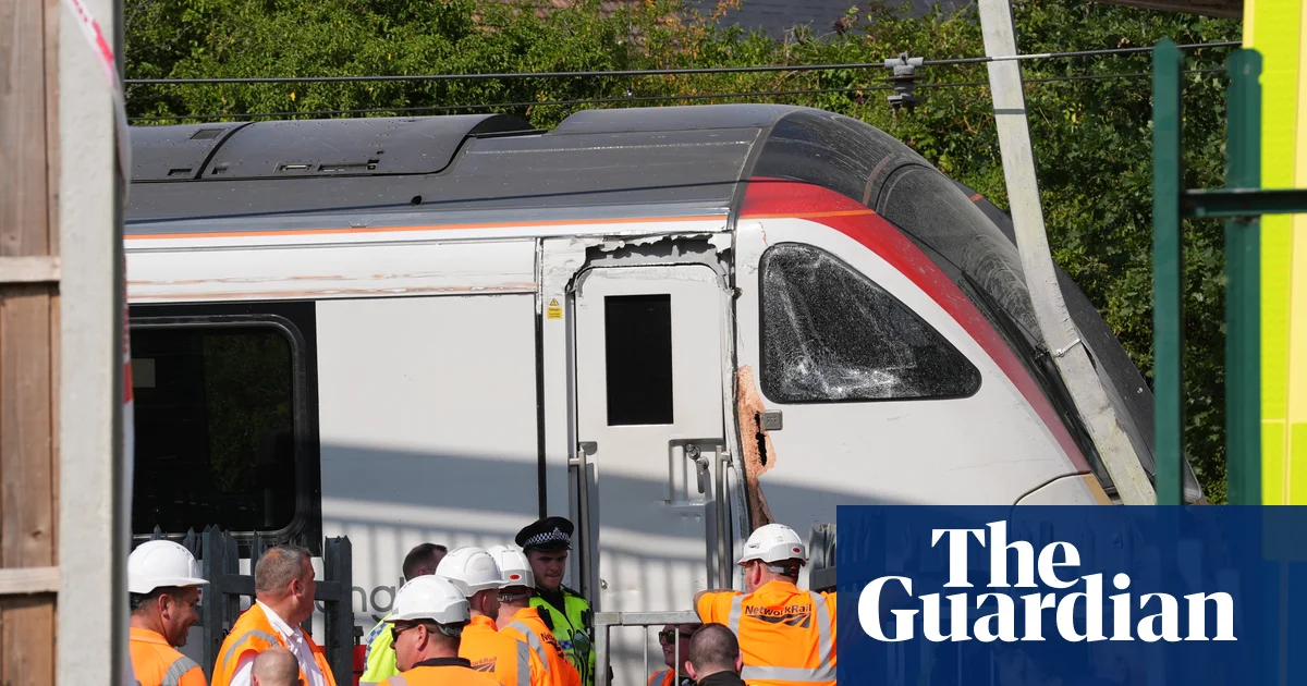 Network Rail says heat poses 'exceptional challenges' after two trains derail in 24 hours