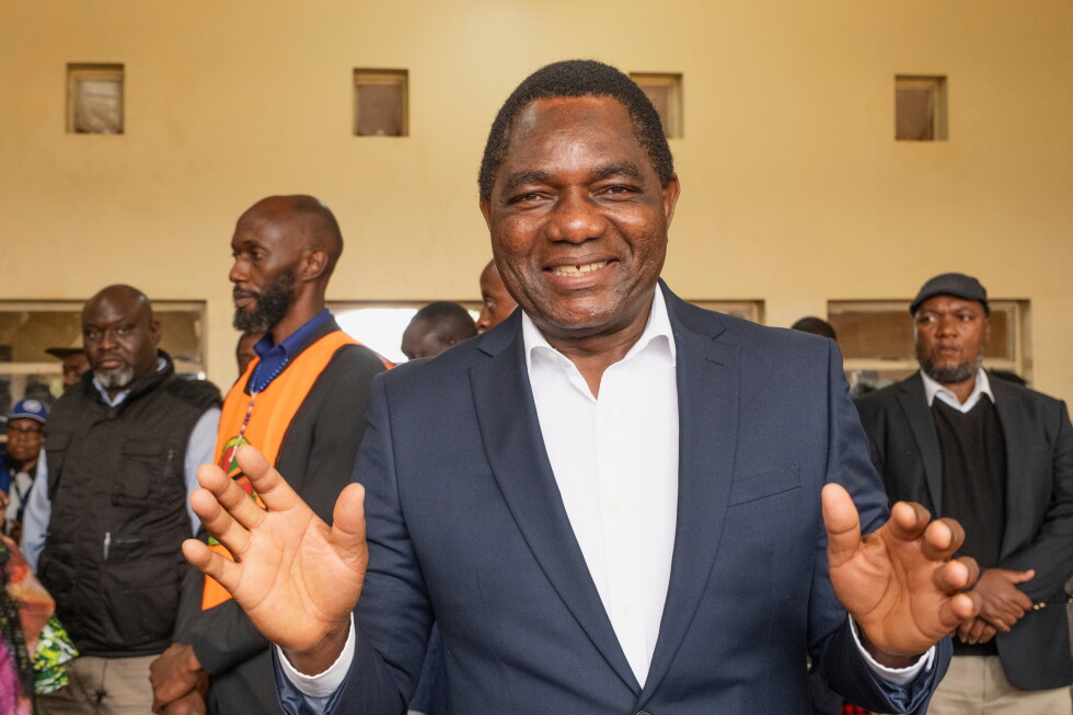 Zambia's President Hichilema Re-elected for Second Term