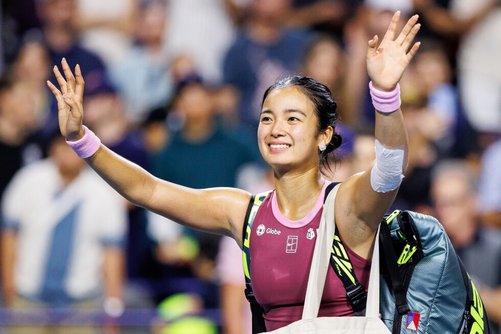 Alex Eala's Many Fans Descend on US Open, Bearing Filipino Flags and Lots of Love
