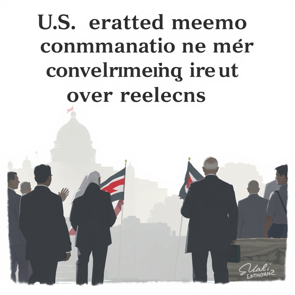 US drafted memo condemning UK over West Bank sanctions, never released
