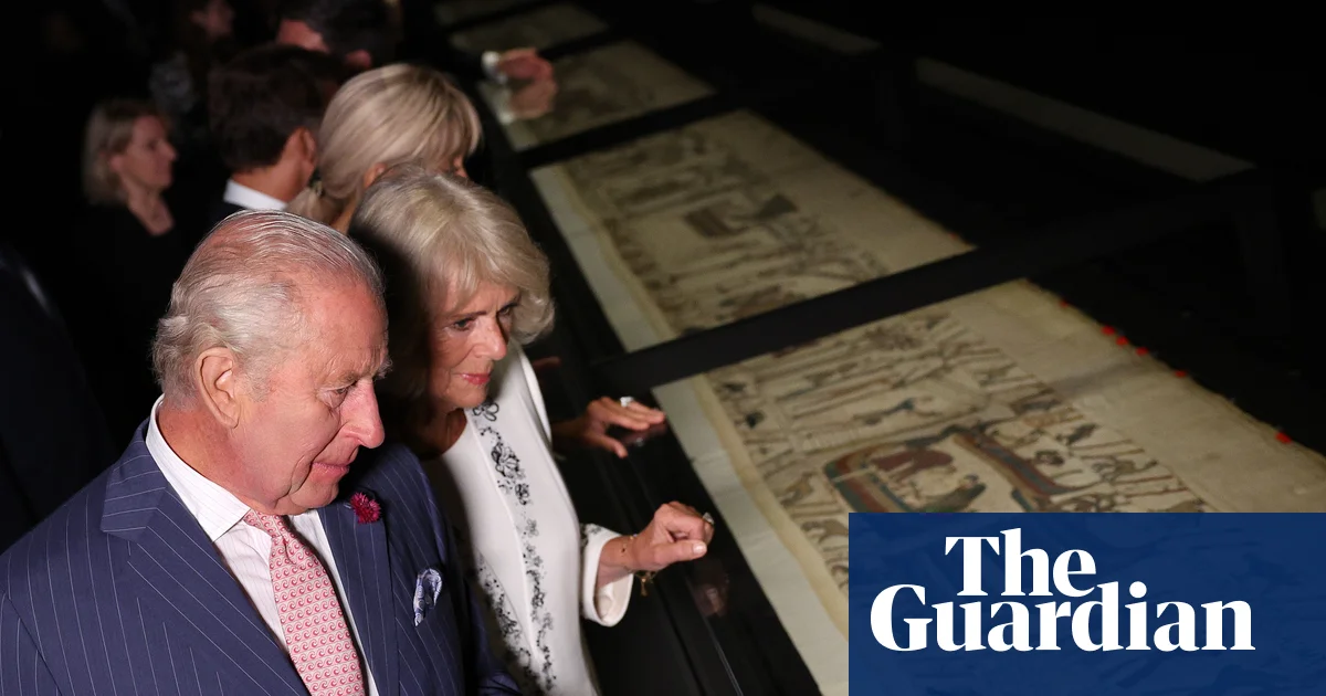 Bayeux tapestry loan symbolises 'entente amicale' between France and UK, says King Charles