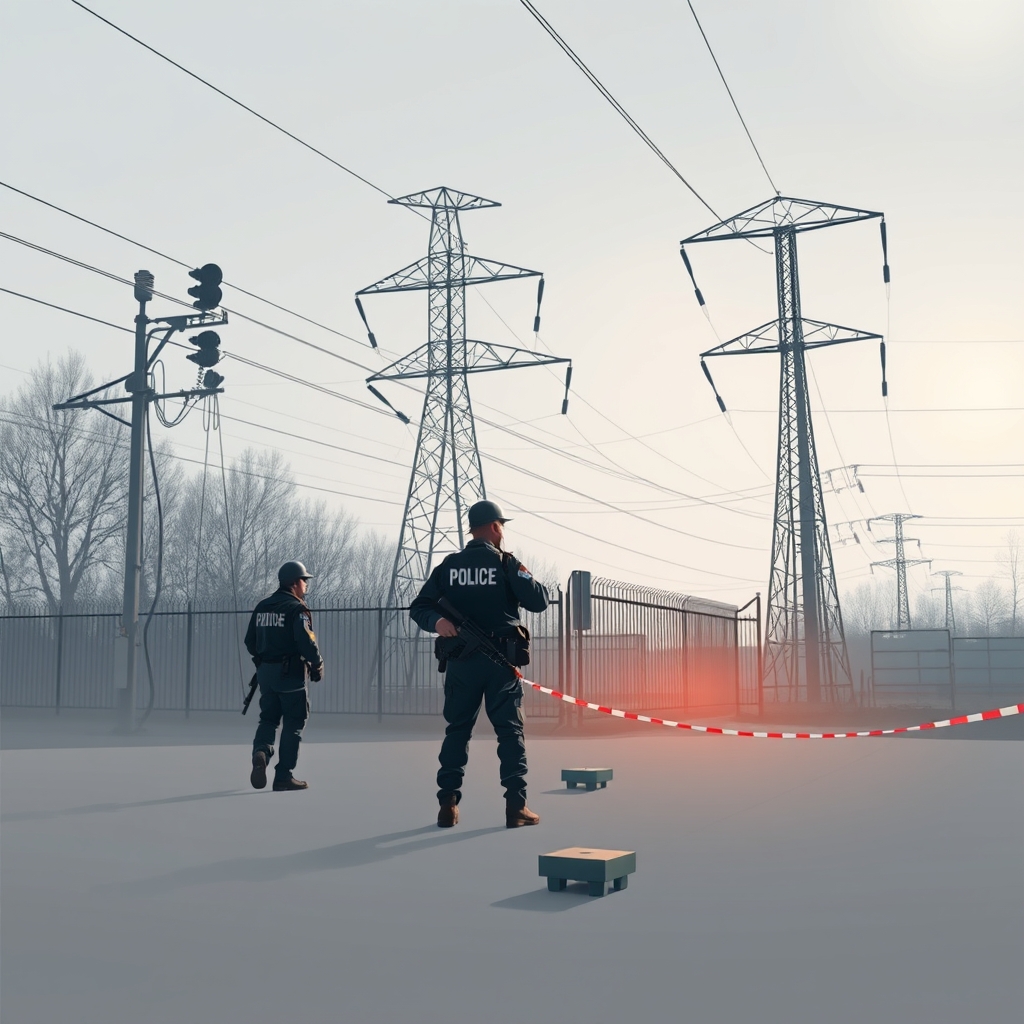 German Police Probe Unexploded Device at Brandenburg Power Substation