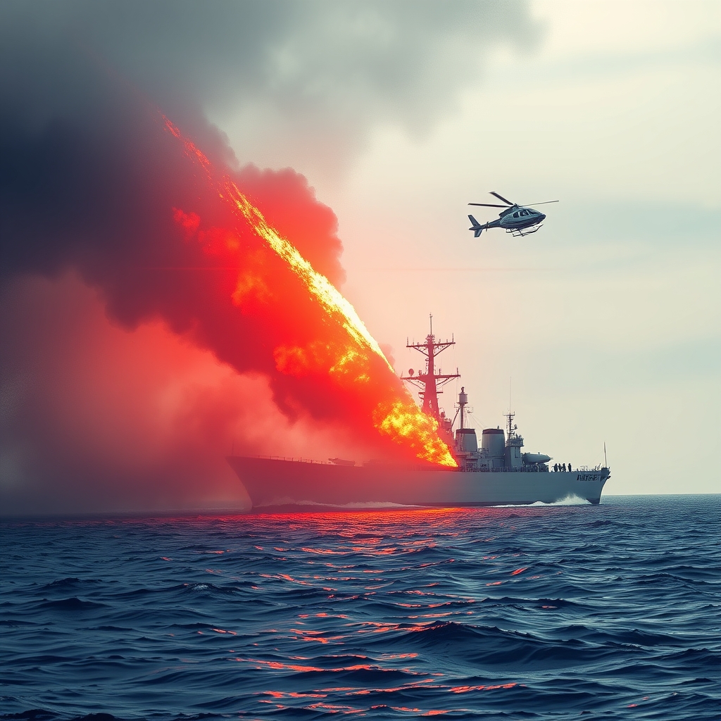 Denmark speeds up Ukraine aid package after Russian warship fires flares at heli