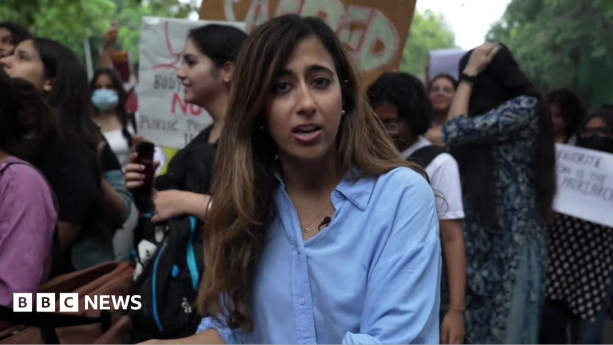 Women protest in Delhi over alleged gang-rape of 17-year-old