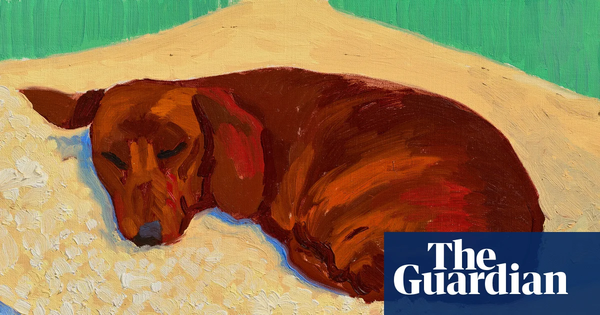 Rare sale of David Hockney painting of beloved dog Stanley could fetch £2.5m