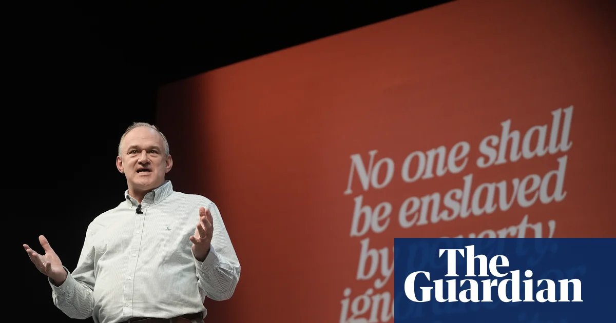 Ed Davey takes aim at Reform and Elon Musk as Lib Dem conference begins