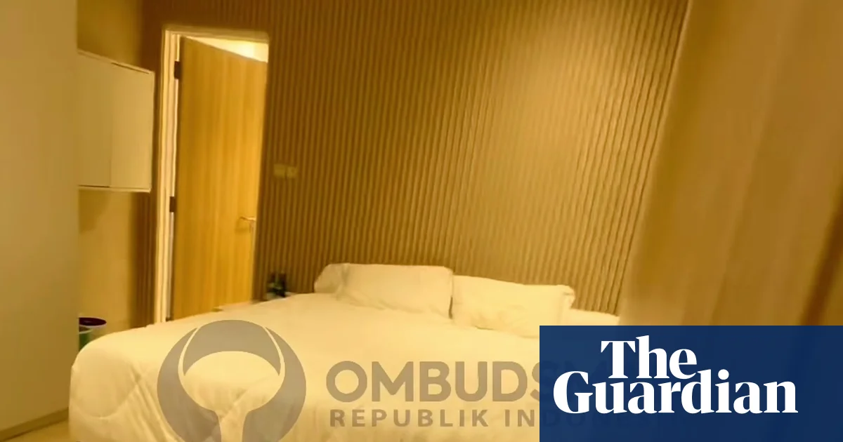 Indonesia suspends officials over luxury prison cells with aircon and big-screen TVs
