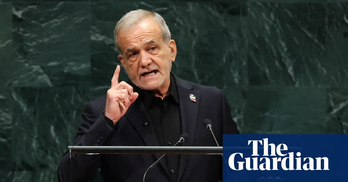 Iran’s president hits out at ‘bully’ Trump in UN speech but signals willingness to talk