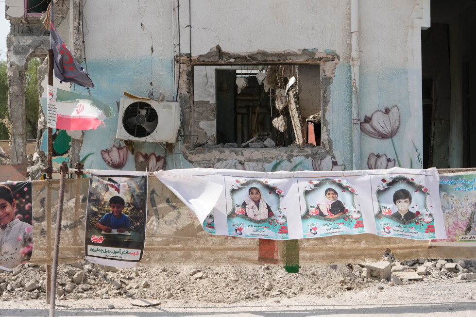 Iranian school hit in war's earliest attacks now a memorial for children