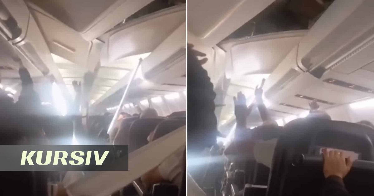 Самолет с пассажирами начал разваливаться в воздухе после взлета в Иране