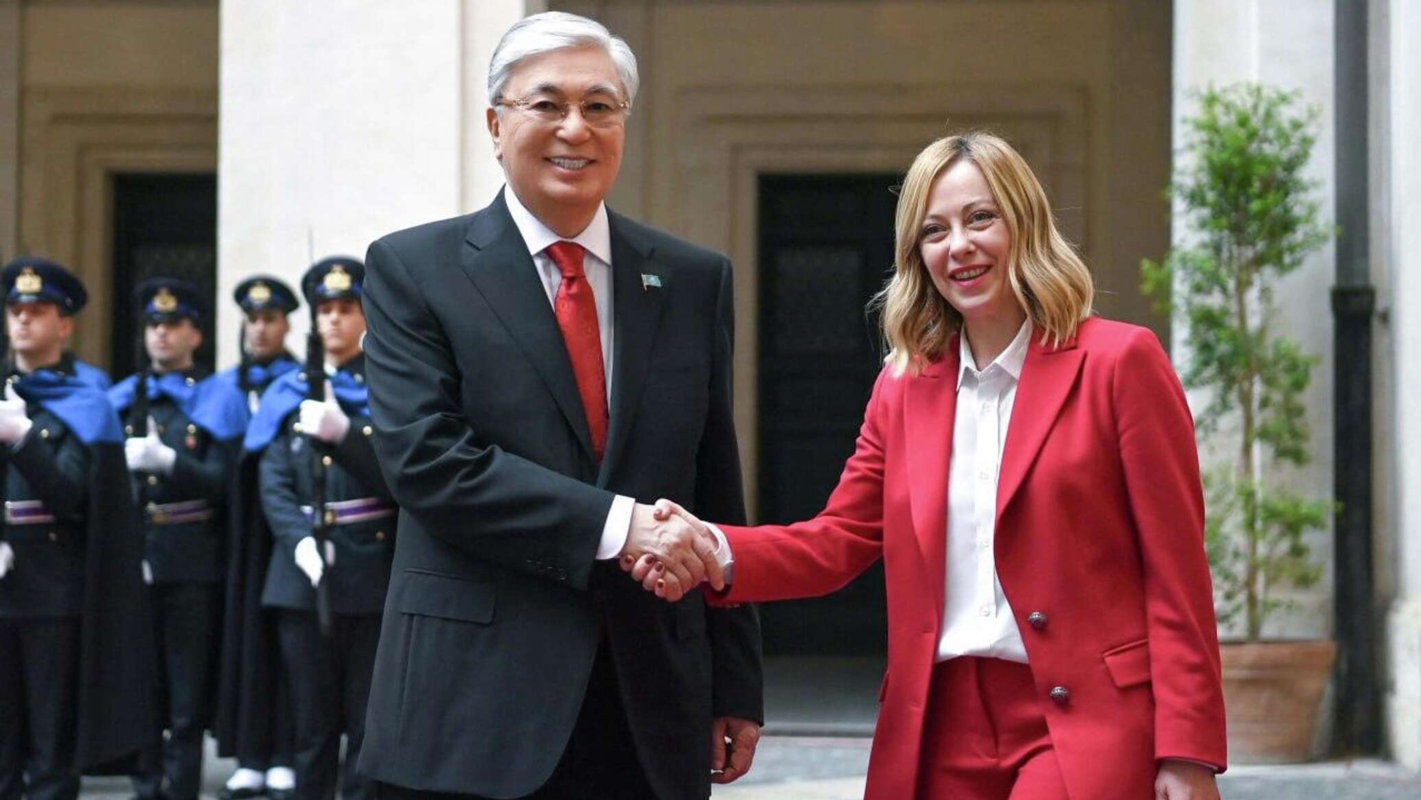Italian PM thanks Tokayev for congratulations