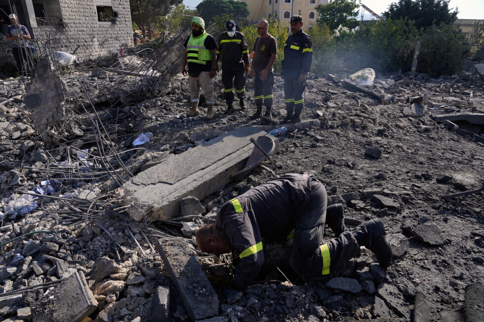 Israeli airstrike on village in southern Lebanon kills 9, wounds 13