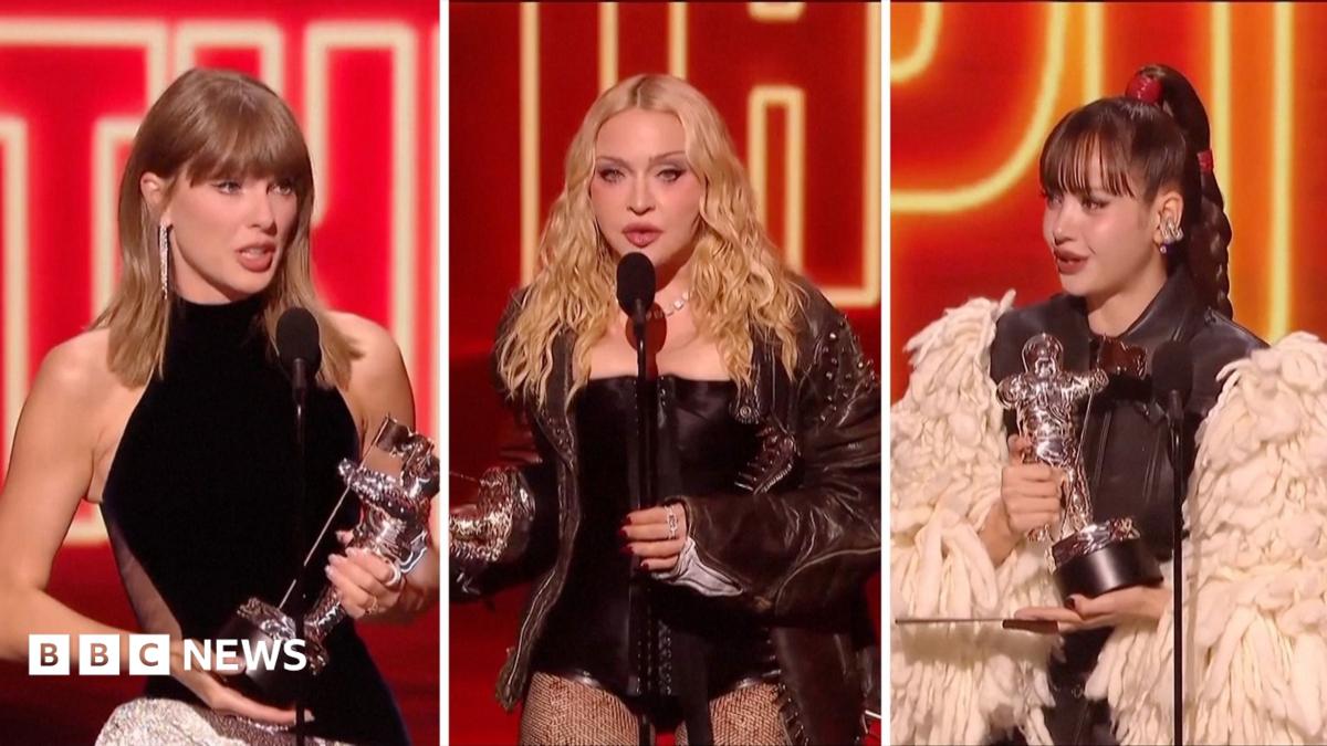 Madonna and Taylor Swift win big at MTV VMAs