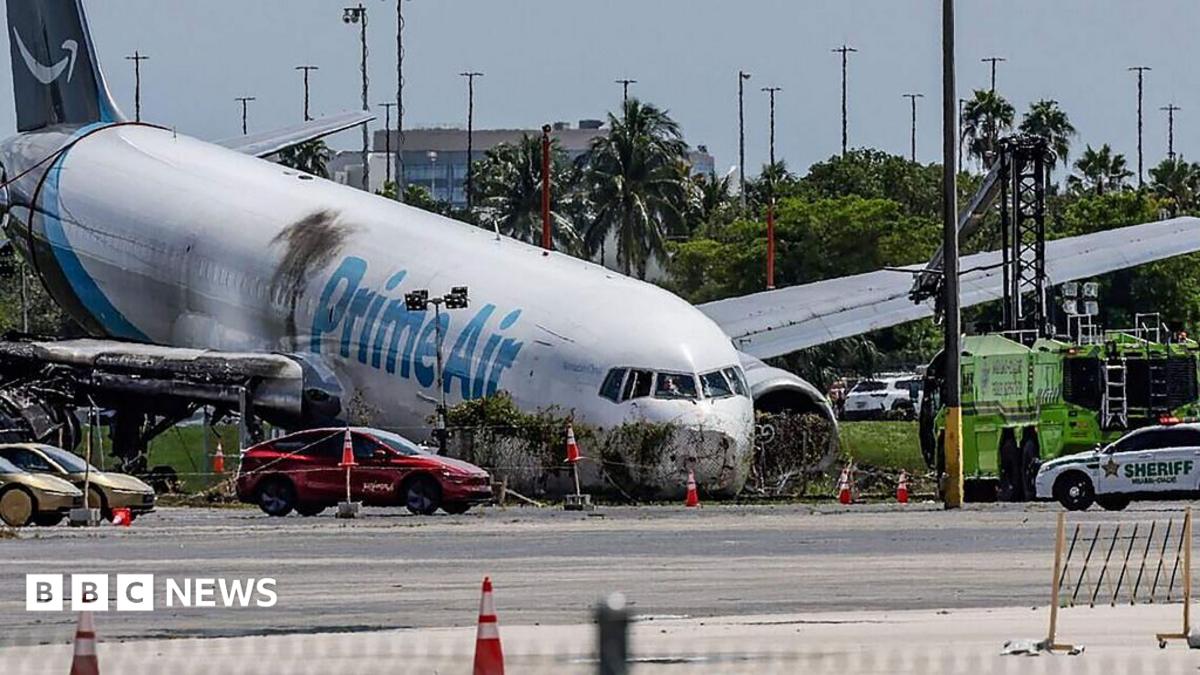 Pilot warned Amazon cargo plane was going too fast before deadly Miami crash, data shows